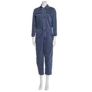 CURRENT/ELLIOTT Blue Denim JUMPSUIT Designer ROMPER Trending Streetwear $310